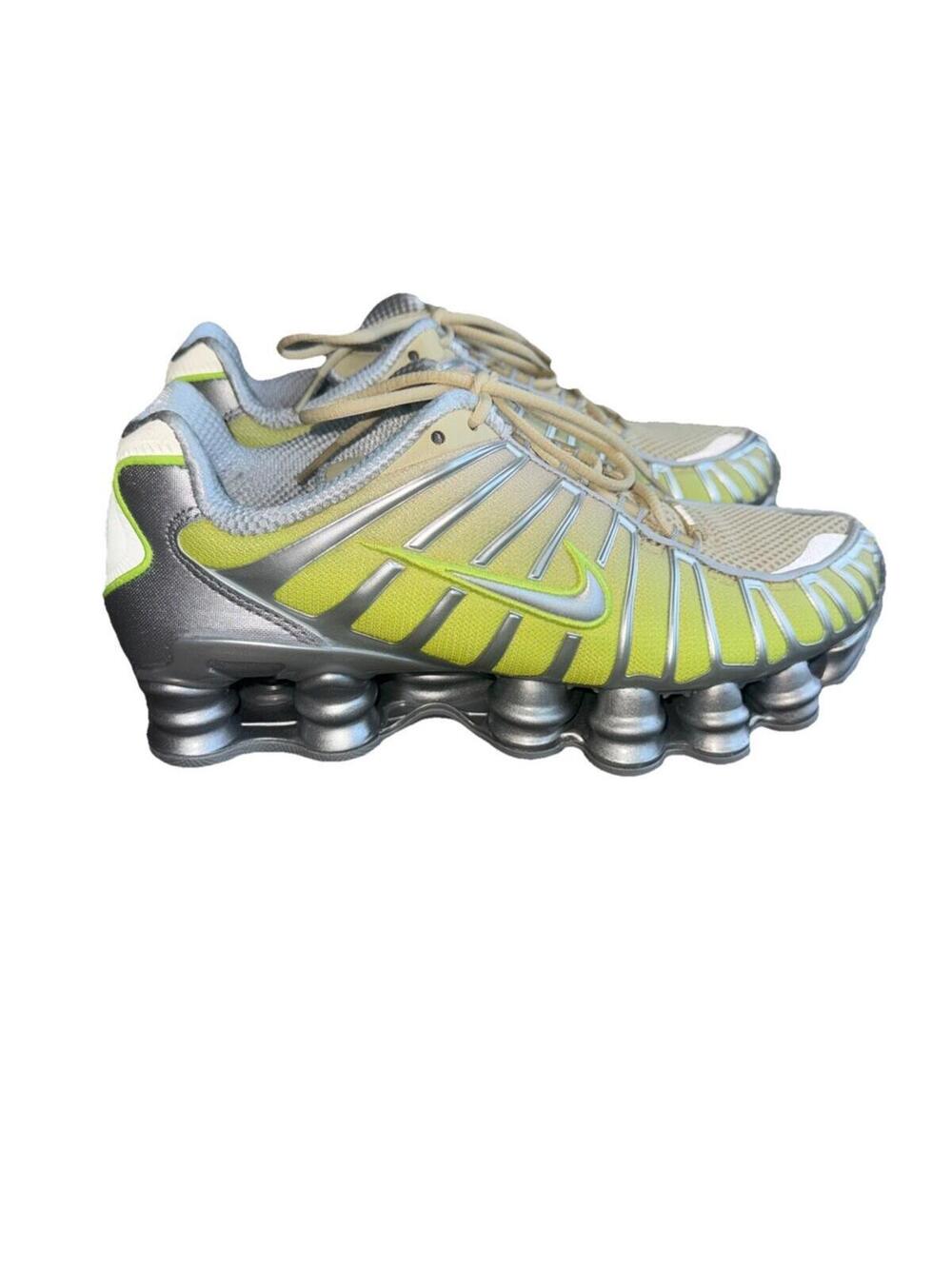 IH1336-700 Nike Shox TL Yellow Fade Women's Size 7 New Without Box